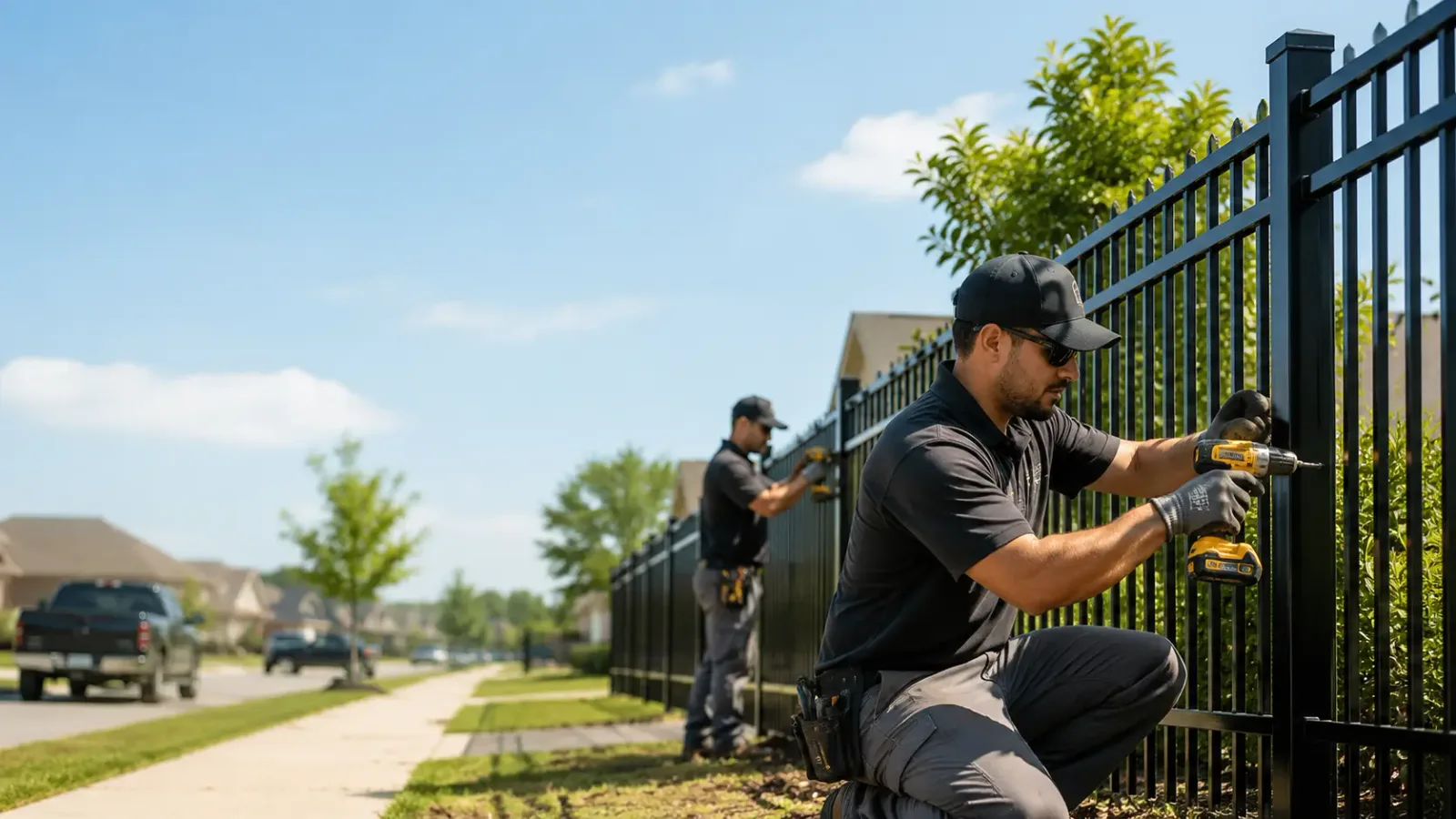 Metal Fence Installation in Hancock, IA